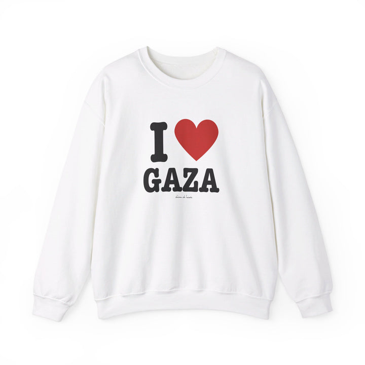 I LOVE GAZA Unisex Crewneck Sweatshirt