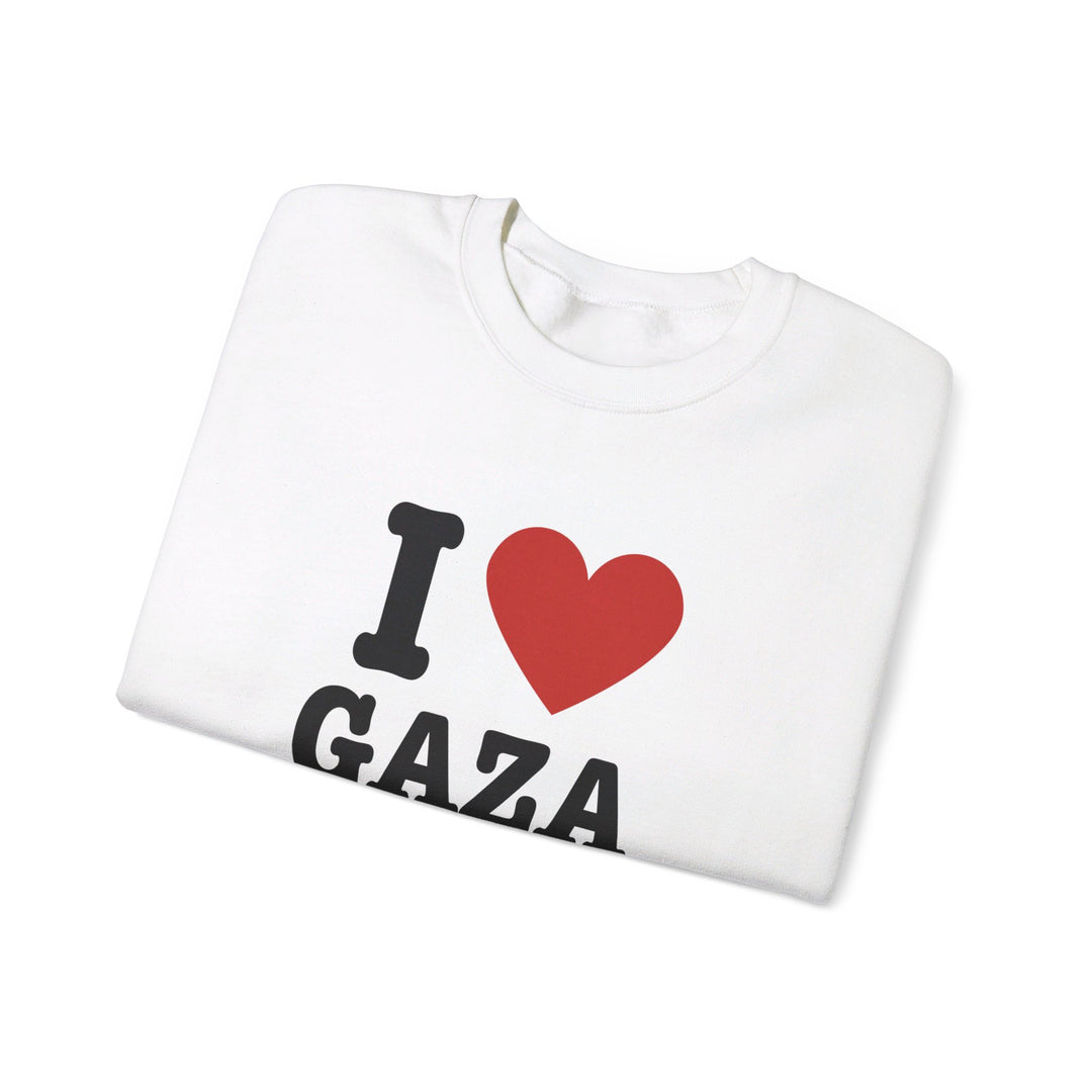 I LOVE GAZA Unisex Crewneck Sweatshirt