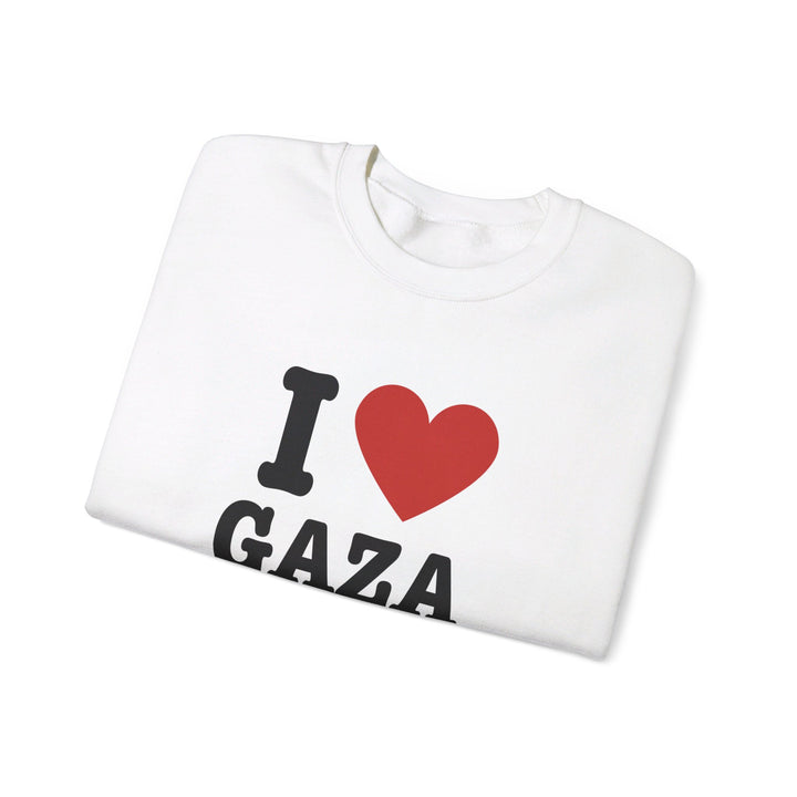 I LOVE GAZA Unisex Crewneck Sweatshirt