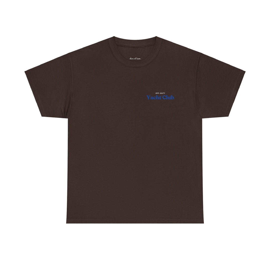 OFF-DUTY YACHT CLUB Unisex Heavy Cotton Tee
