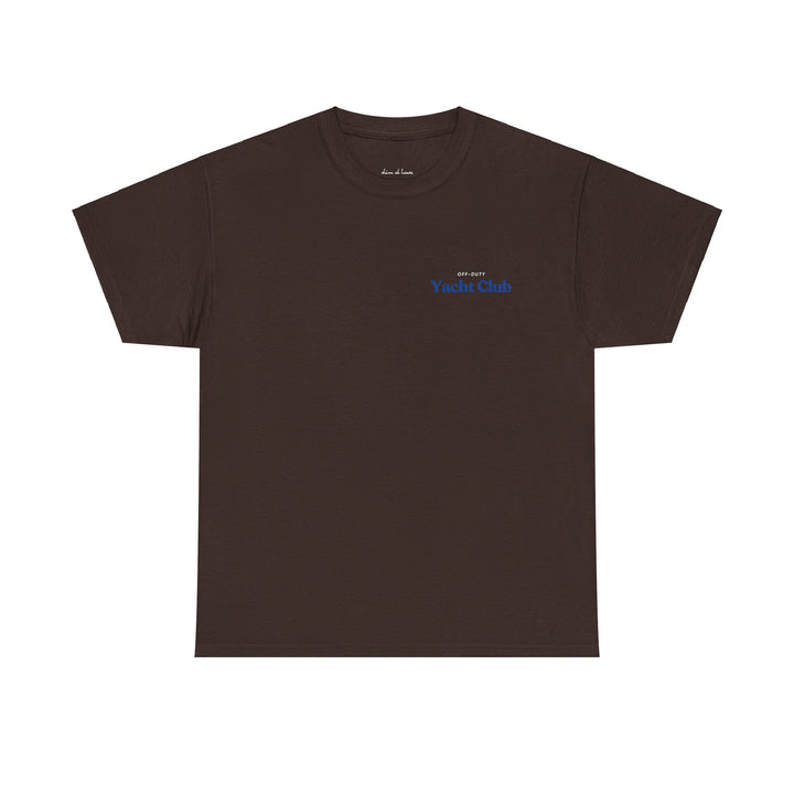 OFF-DUTY YACHT CLUB Unisex Heavy Cotton Tee