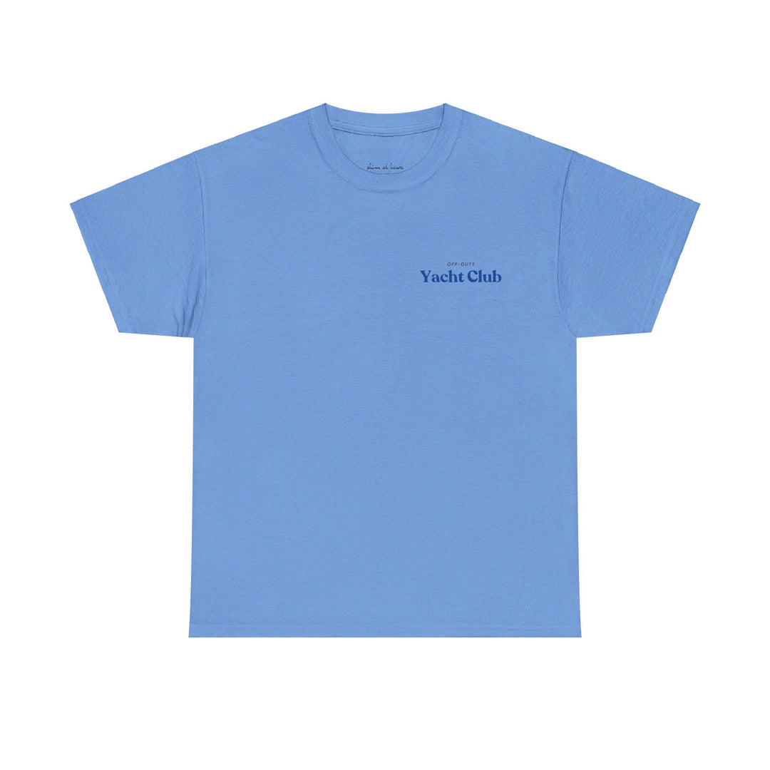 OFF-DUTY YACHT CLUB Unisex Heavy Cotton Tee