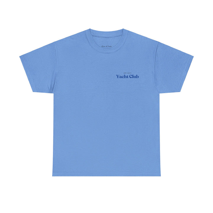 OFF-DUTY YACHT CLUB Unisex Heavy Cotton Tee