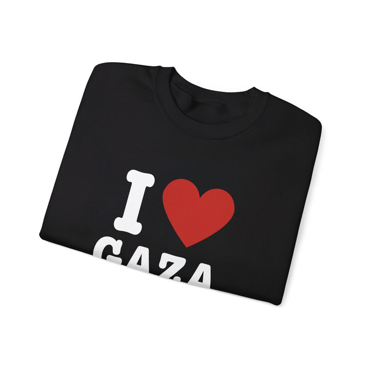 I LOVE GAZA Unisex Crewneck Sweatshirt