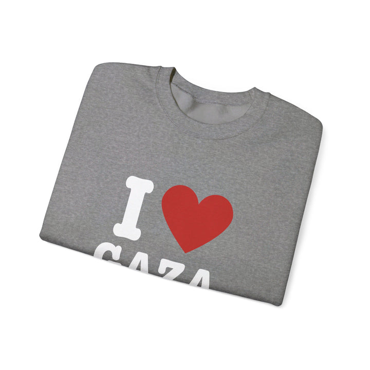 I LOVE GAZA Unisex Crewneck Sweatshirt