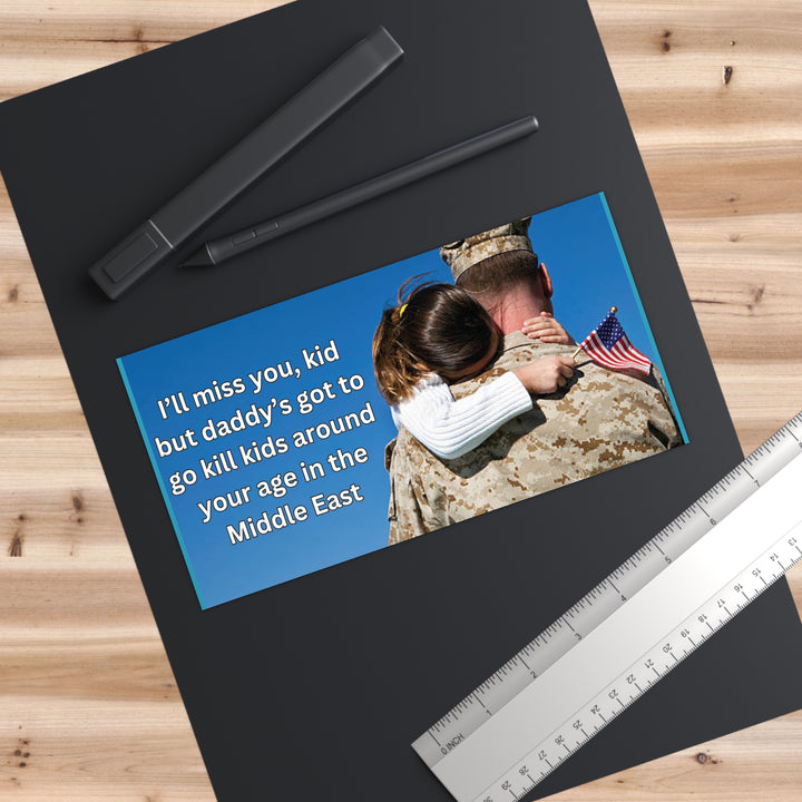Army Dad (Car Decal)