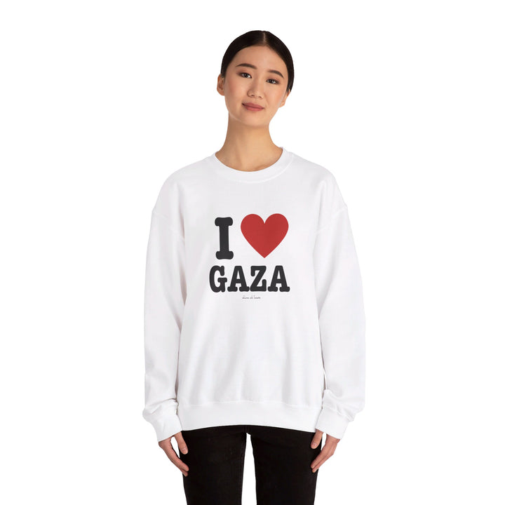 I LOVE GAZA Unisex Crewneck Sweatshirt