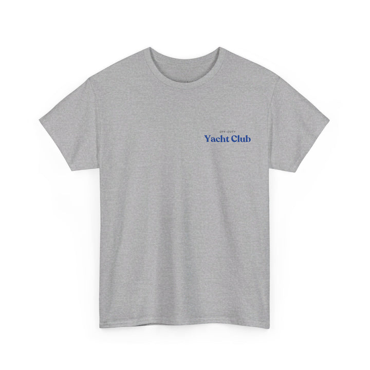 OFF-DUTY YACHT CLUB Unisex Heavy Cotton Tee