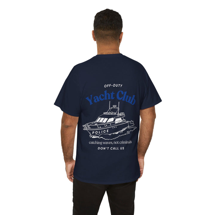 OFF-DUTY YACHT CLUB Unisex Heavy Cotton Tee