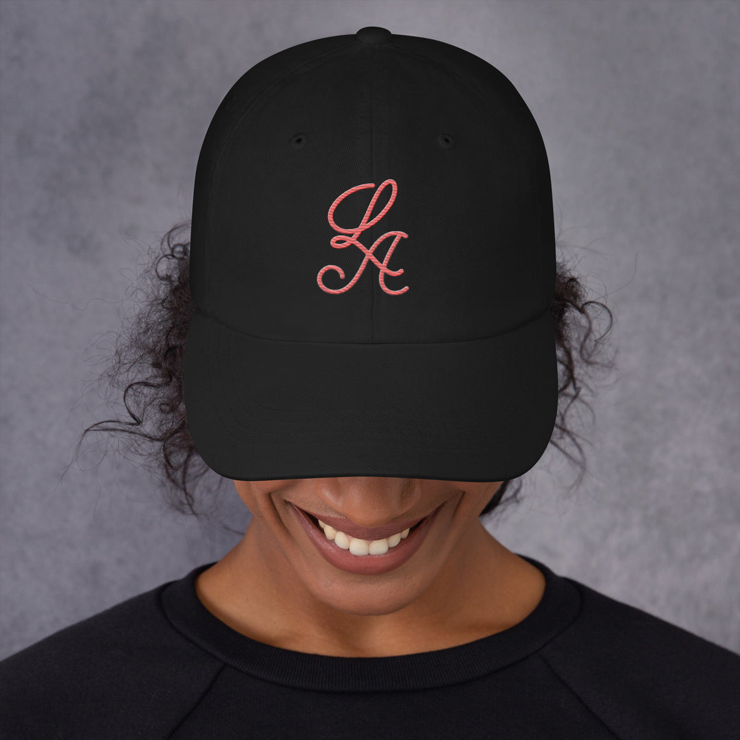 Pink LA Dad Hat