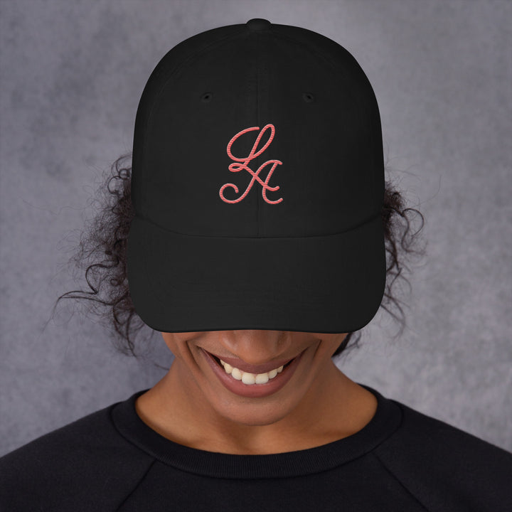 Pink LA Dad Hat