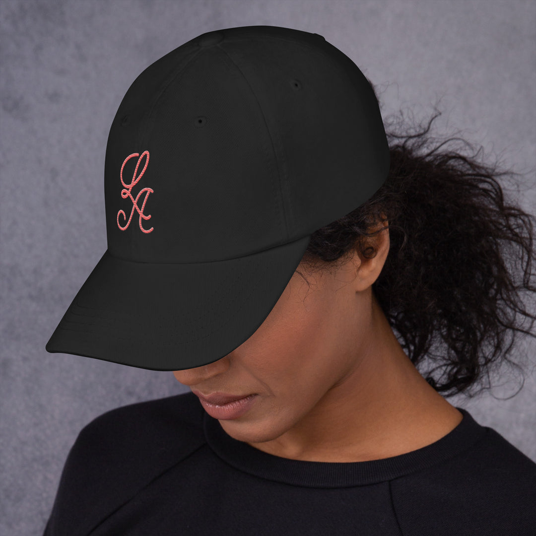 Pink LA Dad Hat