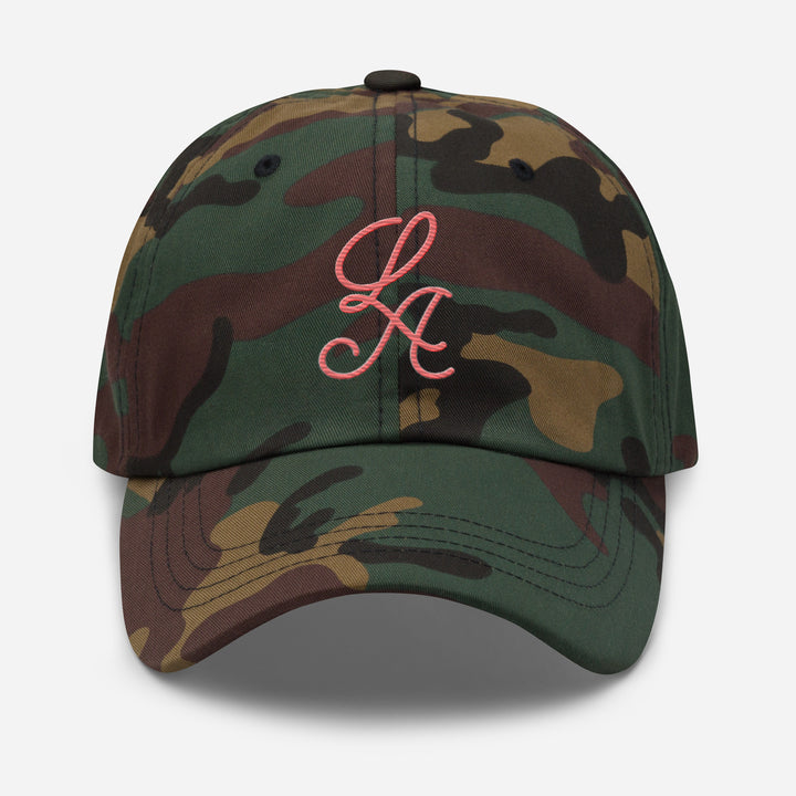 Pink LA Dad Hat