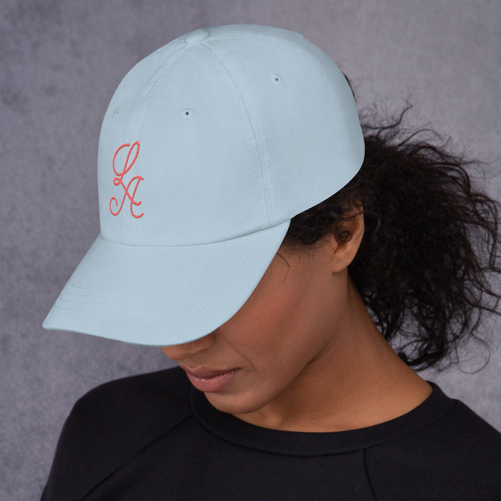 Pink LA Dad Hat