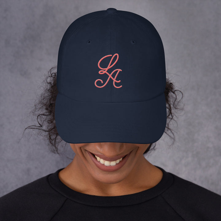 Pink LA Dad Hat