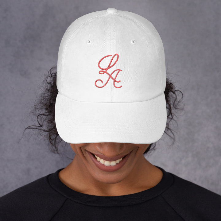 Pink LA Dad Hat